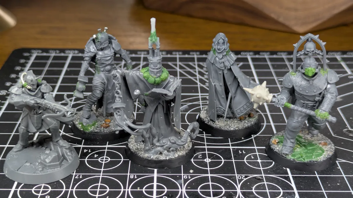 Les cinq damnés pour la Mort Rampante