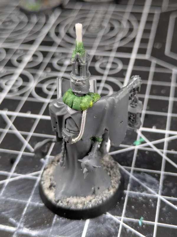 Eusèbe de Montscène - Warrior Priest - vue de dos