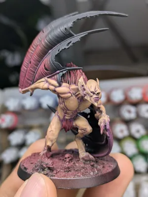 Peinture de Vargheist en cours
