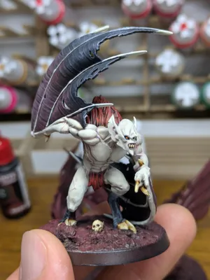 Peinture de Vargheist en cours 01
